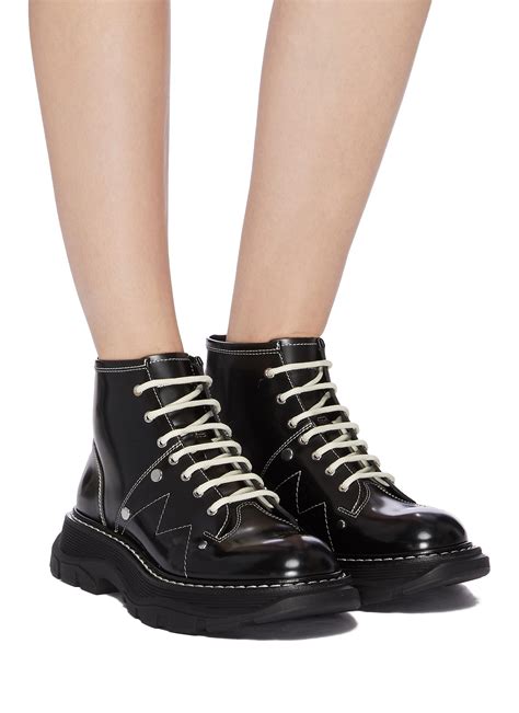 alexander mcqueen boots for women.